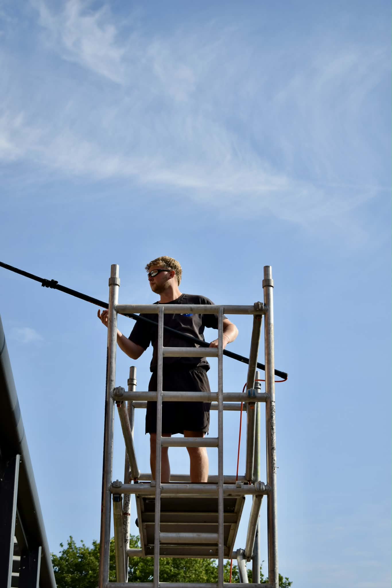 Solar panel cleaning